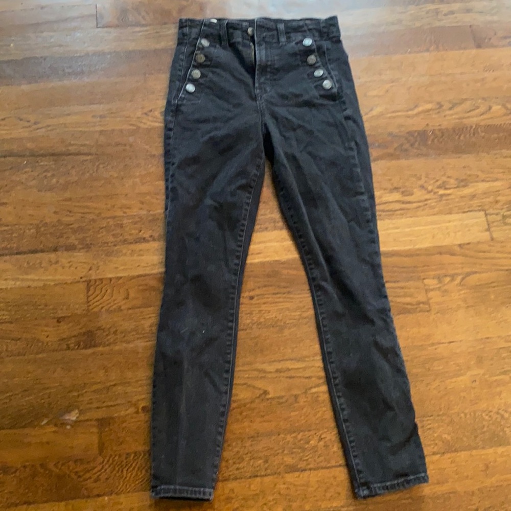 girls black jeans